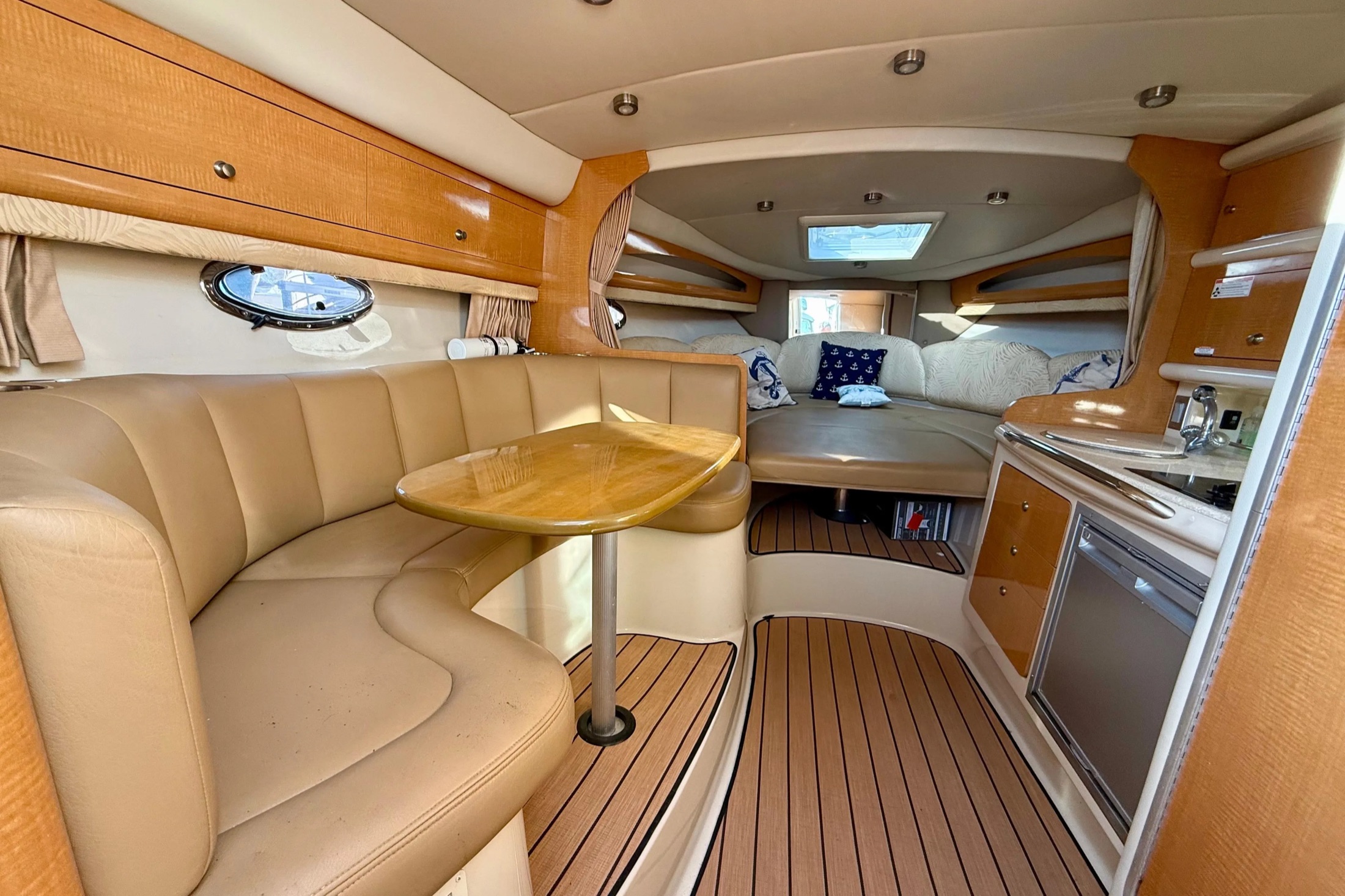 Saloon and galley